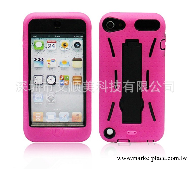 Touch5機器人保護套 蘋果iPod touch5機器人 touch5二合一機器人工廠,批發,進口,代購