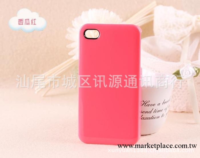 批發 雪糕殼iphone4S手機殼 iphone4外殼 蘋果4糖果色 可愛保護套批發・進口・工廠・代買・代購