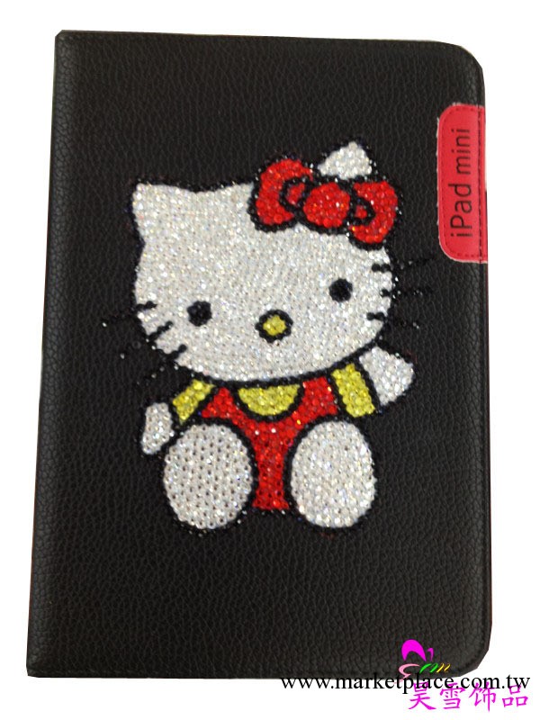 熱賣 新款kitty IPAD MINI 鑲鉆皮套 來樣訂做 加工工廠,批發,進口,代購