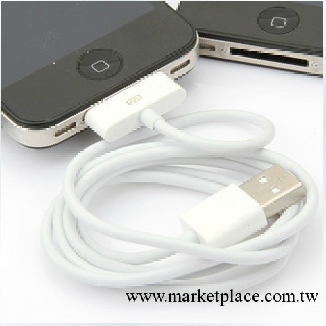 蘋果數據線 iphone4數據線 ipod數據線 6針數據線 蘋果充電線工廠,批發,進口,代購