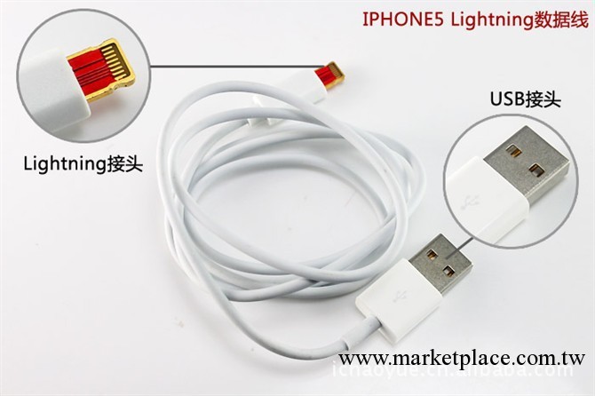 奇異鳥 蘋果5數據線 micro頭轉iPhone5數據線 iPhone手機數據線工廠,批發,進口,代購