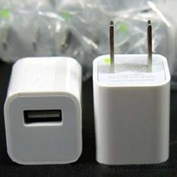 供應Iphone4充電器 3G充電器 3GS充電插頭ipod綠點充電器工廠,批發,進口,代購