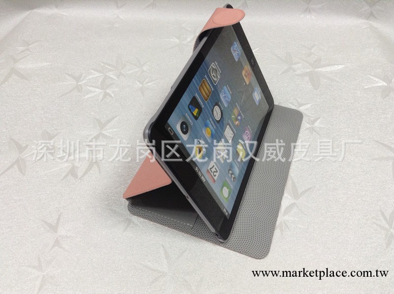 廠傢新款ipad mini平板電腦皮套 超薄保護殼 蘋果配件 360度旋轉工廠,批發,進口,代購