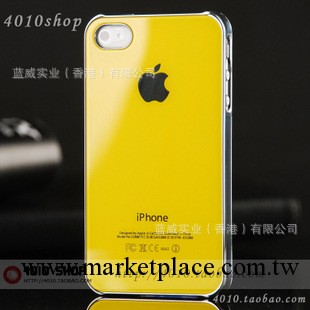 新款亮面iphone4 4s 手機殼 手機套外殼鉆級防刮蘋果4手機殼配件工廠,批發,進口,代購