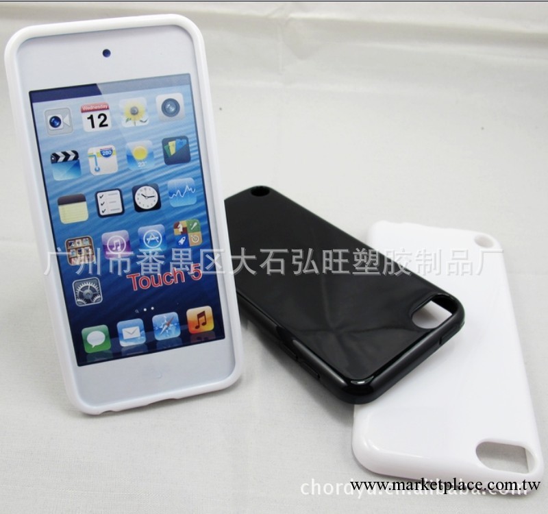 廠傢直銷蘋果iPod Touch5新款內磨砂實色TPU塑膠註塑手機保護套殼工廠,批發,進口,代購