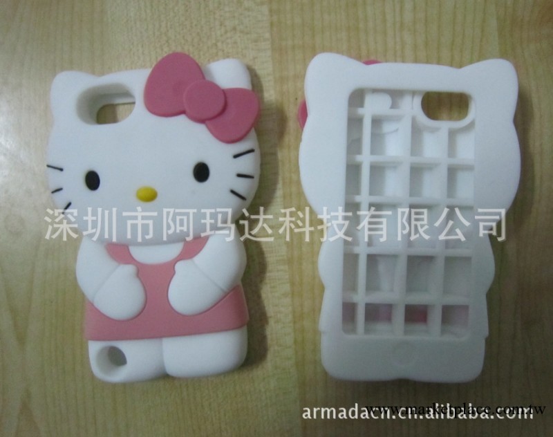 現模 hello kitty蘋果Ipod touch5 手機殼 保護套 矽膠手機套工廠,批發,進口,代購