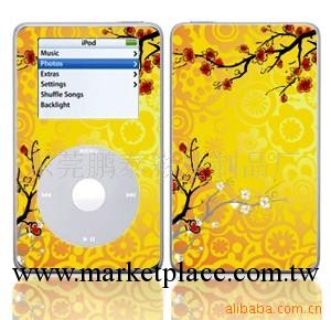 【工廠直銷】蘋果iPod炫彩貼，保護貼、機身外殼保護膜,美容貼工廠,批發,進口,代購