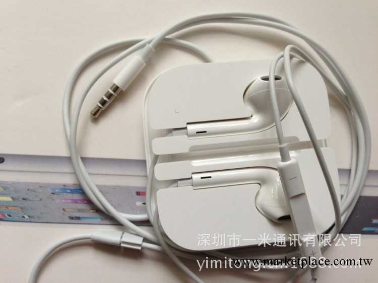 蘋果原裝耳機 蘋果5代 iphone5耳機 iphone4S 線控耳機小米耳機工廠,批發,進口,代購