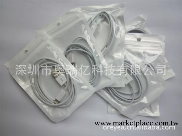 蘋果5代數據線 iphone5 ipad mini ipad4數據線 閃電Lighting普通工廠,批發,進口,代購