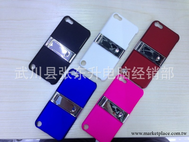 熱銷TOUCH5帶電鍍支架手機保護套 手機外殼保護套工廠,批發,進口,代購