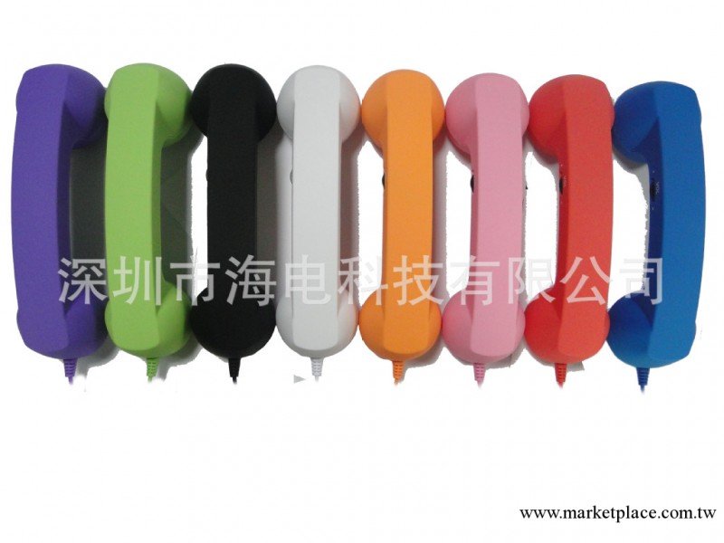 廠傢直銷iphone復古聽筒 通用手機聽筒 時尚創意工廠,批發,進口,代購