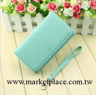 廠傢直銷新品錢包 iphone4s手機包 韓國熱賣新款女錢夾卡包K133工廠,批發,進口,代購