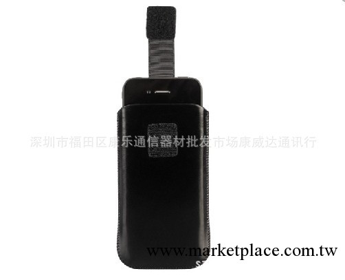 KWDCASE【工廠直銷】iphone通用直插荔枝紋抽繩皮套保護套工廠,批發,進口,代購