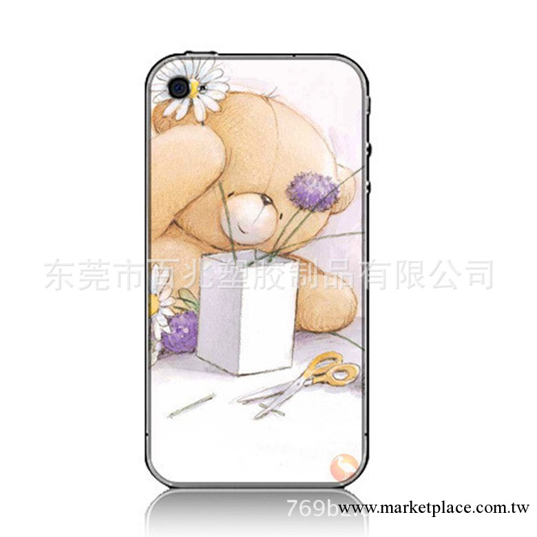批發卡通情侶 閃粉 蘋果4手機殼 iphone4手機殼 4s 手機殼 手機套工廠,批發,進口,代購