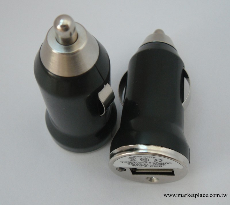 iphone4車充 迷你USB車充 iphone車充 迷你子彈頭車充工廠,批發,進口,代購
