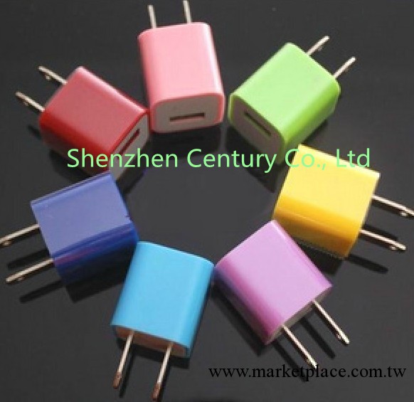 廠傢批發 蘋果3G/4G充電器, iPhone綠點充電器 全波 足1A工廠,批發,進口,代購