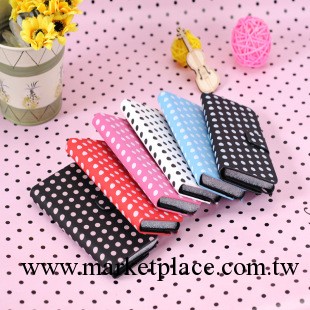 韓國ipod touch5皮套 itouch 5 保護套 保護殼 波點皮套 支架外殼工廠,批發,進口,代購