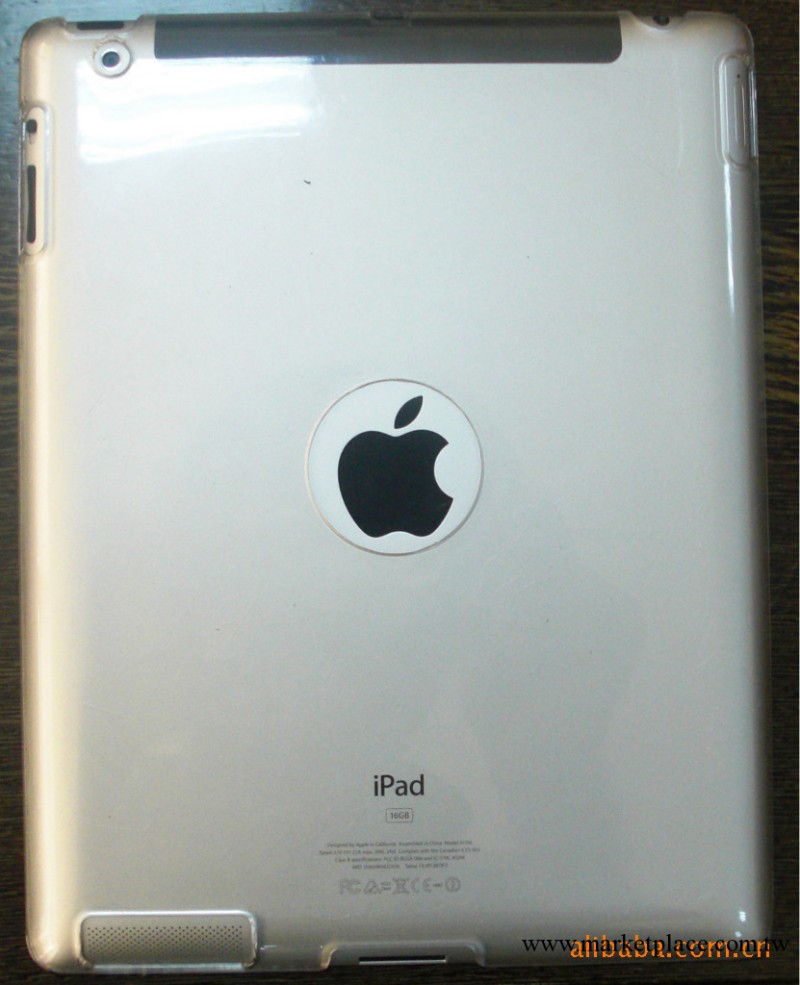 ipad 3露蘋果孔水晶殼 ipad 3透明殼 ipad 3電腦殼 the new ipad工廠,批發,進口,代購