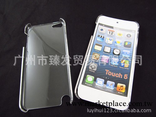 新款ipod touch5 水晶殼 單底 素材 PC殼 保護套工廠,批發,進口,代購
