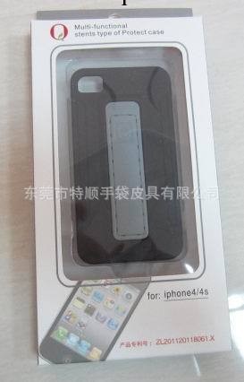 供應精美獨創可立式蘋果手機套工廠,批發,進口,代購