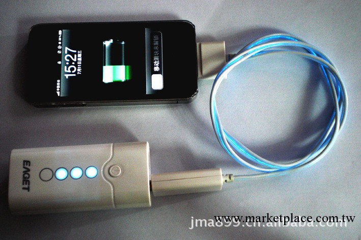 專利產品 蘋果發光數據線 適用於IPODIPHONEIPAD等播放器工廠,批發,進口,代購