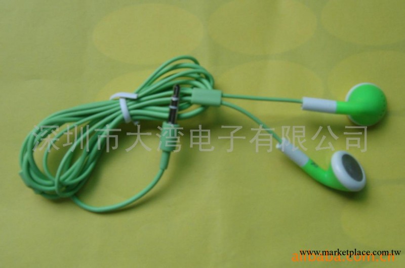 供應蘋果二代青蘋果MP3 IPOD 耳機工廠,批發,進口,代購