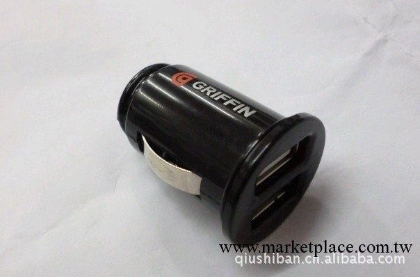 iphone5 /IPAD/IPOD/三星P1000車充 格裡芬 雙USB 2.1A工廠,批發,進口,代購