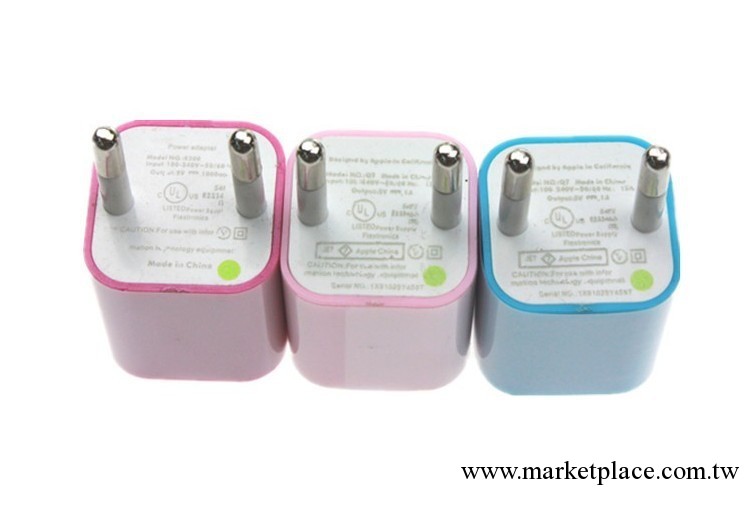 蘋果綠點充電插頭 蘋果充電器 充電頭 iphone4/4s ipod BG1011工廠,批發,進口,代購