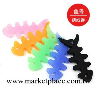 禮品繞線器 魚骨繞線器 耳機繞線器 矽膠繞線器 iphone4魚骨工廠,批發,進口,代購