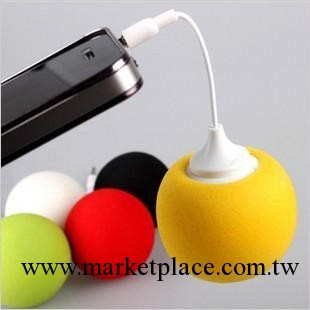 iphone4 ipad 三星 HTC 3.5孔手機音箱 氣球迷你音響 便攜 可愛工廠,批發,進口,代購