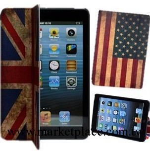 蘋果 ipad mini 復古 英國 美國 國旗 皮套 迷你保護殼工廠,批發,進口,代購