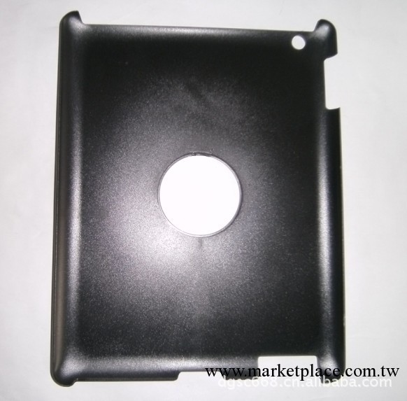 ipad 3PC旋轉素材 ipad 2皮套素材 ipad 4貼皮殼 雙面有凹槽工廠,批發,進口,代購