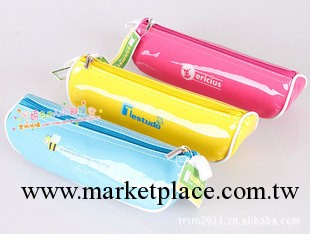 日本大創 糖果色小巧可愛漆皮筆袋/工具包/收納包工廠,批發,進口,代購
