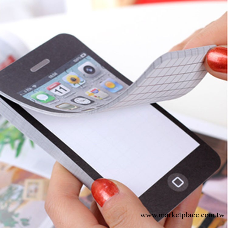 2020韓國創意蘋果手機iphone 4 便簽本 便簽紙迷你可愛記事本工廠,批發,進口,代購