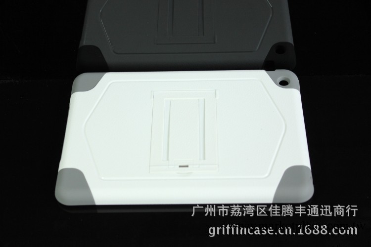 熱銷簡約清新時尚款 iPad Mini 雙色支架保護殼PC+矽膠 配件批發工廠,批發,進口,代購