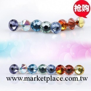 蘋果配件 iphone 4 ipad 2 鉆石 耳機塞 防塵塞 鉆石防塵塞工廠,批發,進口,代購