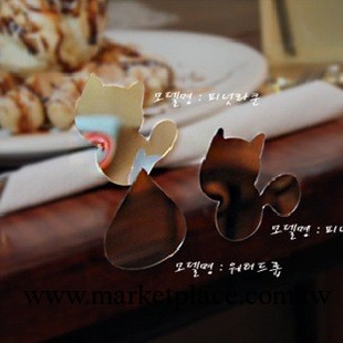 【促銷】韓版iphone 4s 鏡子貼 卡通手機貼 化妝貼 便攜式鏡子貼工廠,批發,進口,代購