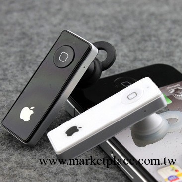 新款 1拖2 蘋果iPhone A209 耳掛式立體聲藍牙耳機 可通話、聽歌工廠,批發,進口,代購