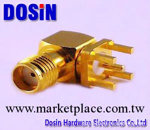 SMA陰頭天線座 5PIN，RF射頻同軸連接器工廠,批發,進口,代購