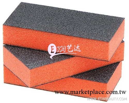 橙色EVA海綿銼 新款熱銷 美甲海綿銼工廠,批發,進口,代購