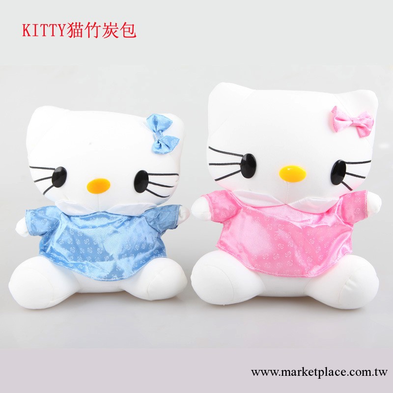 Hello Kitty貓竹炭包 卡通竹炭包 空氣凈化竹炭包 汽車竹碳包工廠,批發,進口,代購