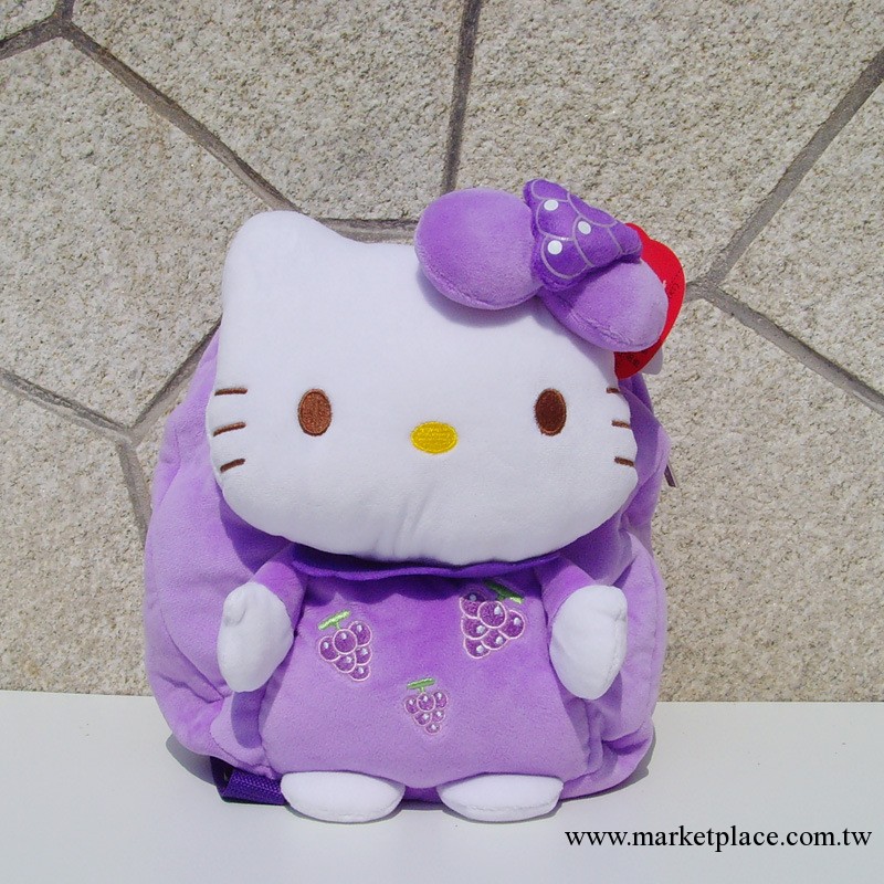 澳捷爾Aoger正版hello kitty水果凱蒂貓KT貓卡通雙肩包背包工廠,批發,進口,代購