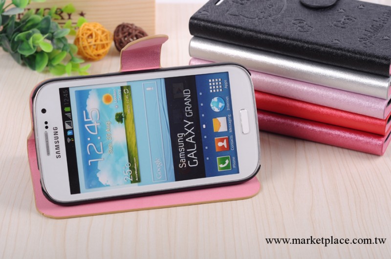 三星Galaxy S3/i9300 Hello kitty 手機皮套，左右翻手機殼工廠,批發,進口,代購