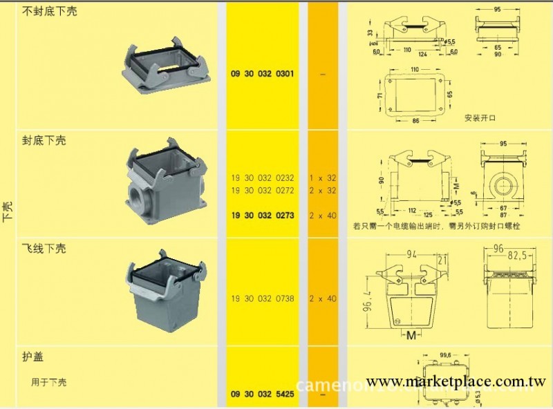德國標準重載連接器工廠,批發,進口,代購