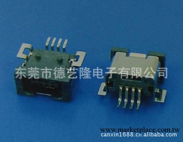 廠傢低價供應MINI USB連接器 MINI USB 5PF SMT（短型）工廠,批發,進口,代購