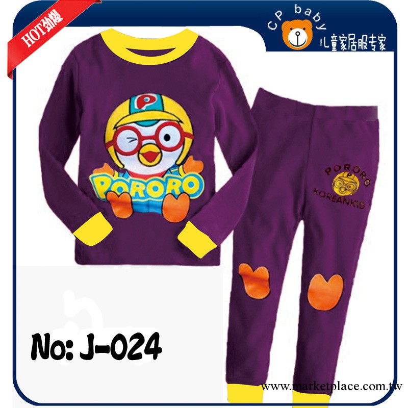 外貿童套裝cp兒童傢居服韓版PORORO童裝GAP童裝兒童睡衣童夏裝工廠,批發,進口,代購