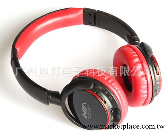 供NIA 8801頭戴式插卡耳機 帶FM調頻收音機 MRH-8801 headphones工廠,批發,進口,代購