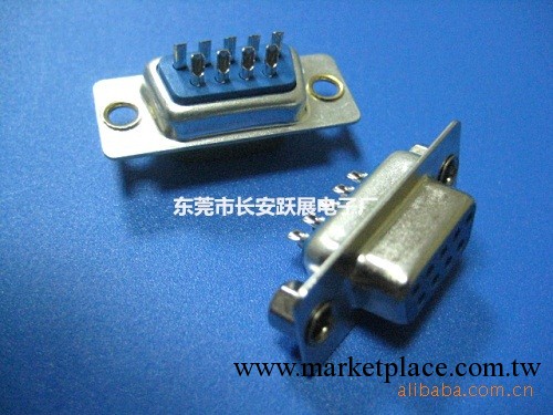 D-SUB  DB 9P 母座  焊線式 電子連接器工廠,批發,進口,代購