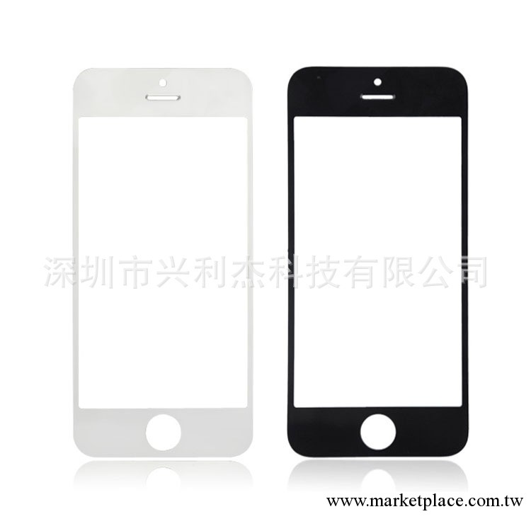 蘋果iphone 5玻璃鏡面 玻璃蓋板 觸摸 手機外屏幕工廠,批發,進口,代購