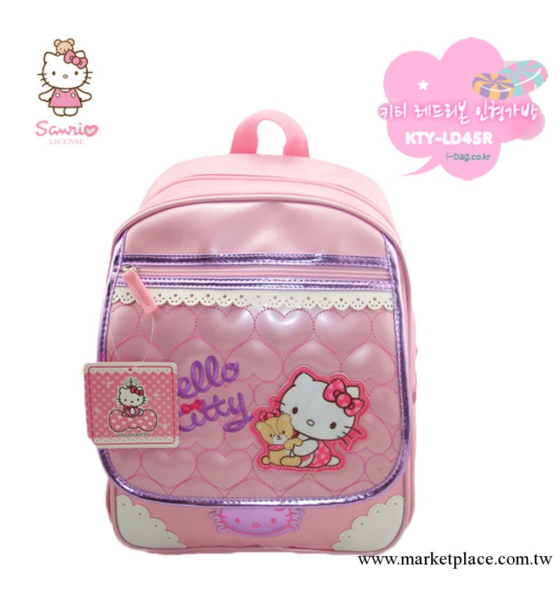 外貿原單Hello kitty凱蒂貓 兒童小學生書包 海綿背墊減負雙肩包工廠,批發,進口,代購